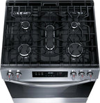 Frigidaire FCFG3062AS 30" Gas Range with Steam Clean, Stainless Steel