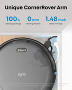 eufy C10 Robot Vacuum with Self Emptying Station, Edge Expansion Brush, 2.85-Inch Ultra-Slim Body, Carpet Cleaning