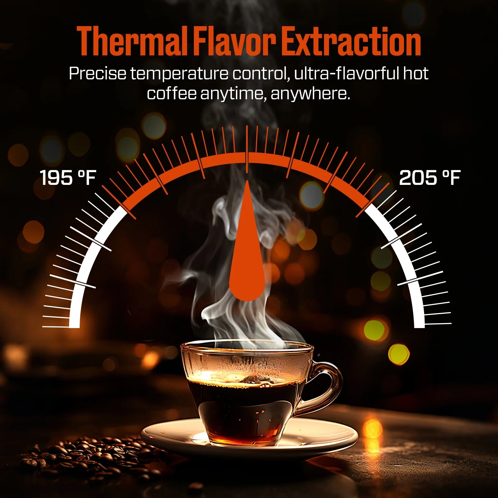 SENIX Single Serve Coffee Maker, Plug-in & Battery Coffee Machine, 8oz, Compatible with K-Cup, Grounds, Pods for Travel, Camping, Outdoor, Home, Job Sites �� Includes Battery & Charger