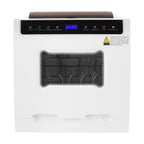 User-Friendly Dishwasher, Touchscreen Control with Visual Window, Top-Load Design with Sunken Handle, Easy for Elderly Users