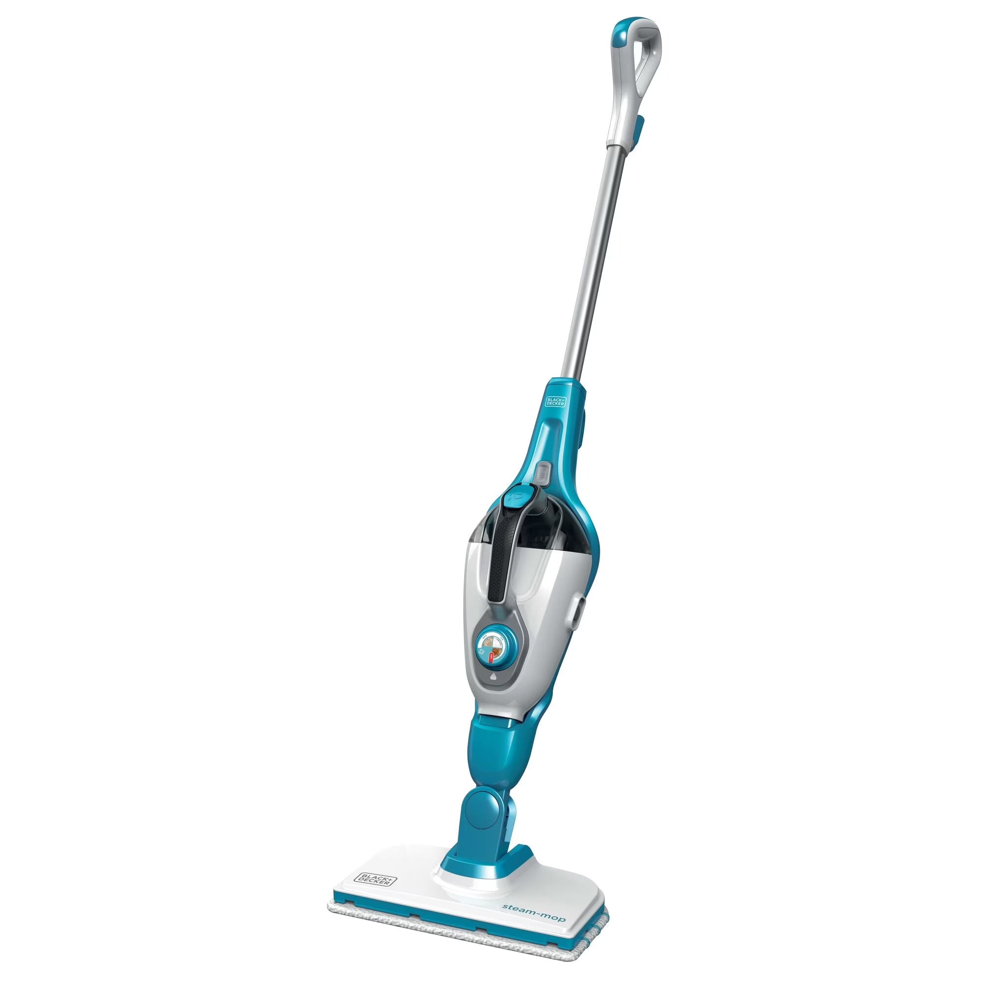 BLACK+DECKER Steam-Mop & Portable Steamer, 5-in-1, Corded, Convertible to Handheld, HSMC1321