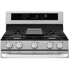 LG 30�� 5.8 cu ft Slide-In Gas Range in Stainless Steel