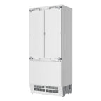 36 In. Panel Ready French Door Refrigerator With Ice maker, water dispenser, Frost Free . 19.6 total cubic feet