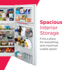 Frigidaire FFTR2045VW 20 Cu. Ft. Top-Freezer Refrigerator, Garage Ready, White
