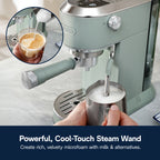 De'Longhi Dedica Duo Espresso Machine, Compact Size with Built in Frother for Latte Art, Brew Espresso, Cold Brew, Lattes & More, Stainless Steel