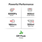 Roborock? S8 Robot Vacuum Cleaner and Sonic Mopping with DuoRoller? Brush, 6000 Pa, and Obstacle Avoidance