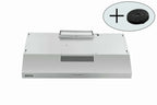 30 inch Under Cabinet Range Hood Stainless Steel Kitchen 230CFM Vent LED Light with Carbon Filter