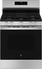 GE APPLIANCES GGF500PVSS  30" FREE STANDING GAS RANGE