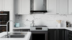 FOTILE EMG7508 Perimeter Vent Series 30 in. 1200 CFM Wall-Mount Range Hood with 2 LED Lights and Motion Activation in Stainless Steel
