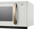 Beautiful 1.1 Cu ft 1000 Watt, Sensor Microwave Oven, White Icing by Drew Barrymore, New