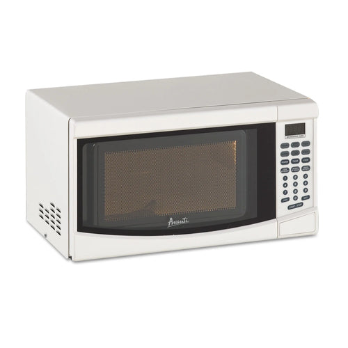 Avanti 0.7 Cu.ft Capacity Microwave Oven, 700 Watts, Stainless Steel And Black