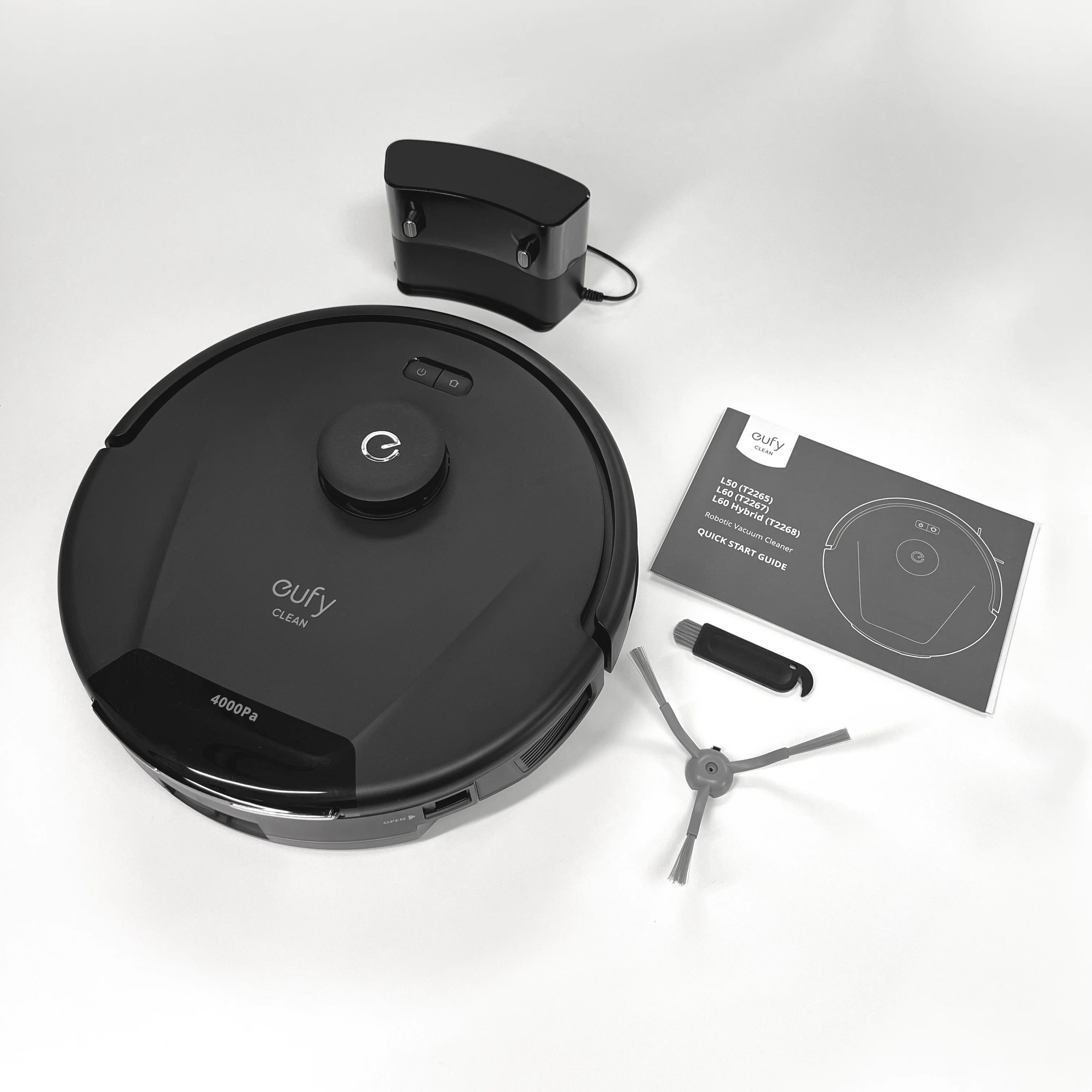eufy Clean L50 with 4,000 Pa Ultra Strong Suction, Multi-floor Cleaning, BoostIQ�? Customizable Mapping T2265Z11, New