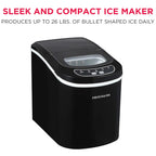 Frigidaire 26 lb. Countertop Ice Maker (EFIC102), White