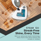 Steam & Go 10-in-1 Steam Cleaner with Detachable Base Steamer Mop Floor Cleaner