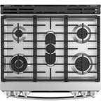 GE Profile PGS930YPFS 5.6 Cu. Ft. Stainless Steel Slide-In Gas Range