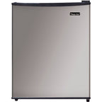 Magic Chef New 17.3 inch Width 1.7 Cu. ft. Compact Refrigerator with Single Door Color in Black