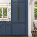 36 In. Panel Ready French Door Refrigerator With Ice maker, water dispenser, Frost Free . 19.6 total cubic feet