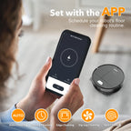 GOOVI By ONSON Robot Vacuum Cleaner, 3500Pa Powerful Suction with App/Wi-Fi/Alexa for Hard Floor