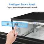 Smad Drawer RV Refrigerator 12V Truck Cooler AC DC Fridge Hotel 1.7 cu ft Quiet