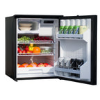 3 Cu ft RV Compact Portable Car Refrigerator 85L Fridge and Freezer DC 12/24V Reversible Door