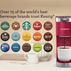 Keurig K-Mini Plus Single Serve K-Cup Pod Coffee Maker, Dusty Rose
