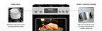 Kenmore 4.8 cu. ft. Front-Control Gas Range w/ Airfry