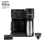 Keurig K-Duo Essentials, Hot & Iced Single-Serve K-Cup Pod Coffee Maker & Carafe,  Moonlight Grey