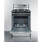 24" Wide Gas Range, Sealed Burners