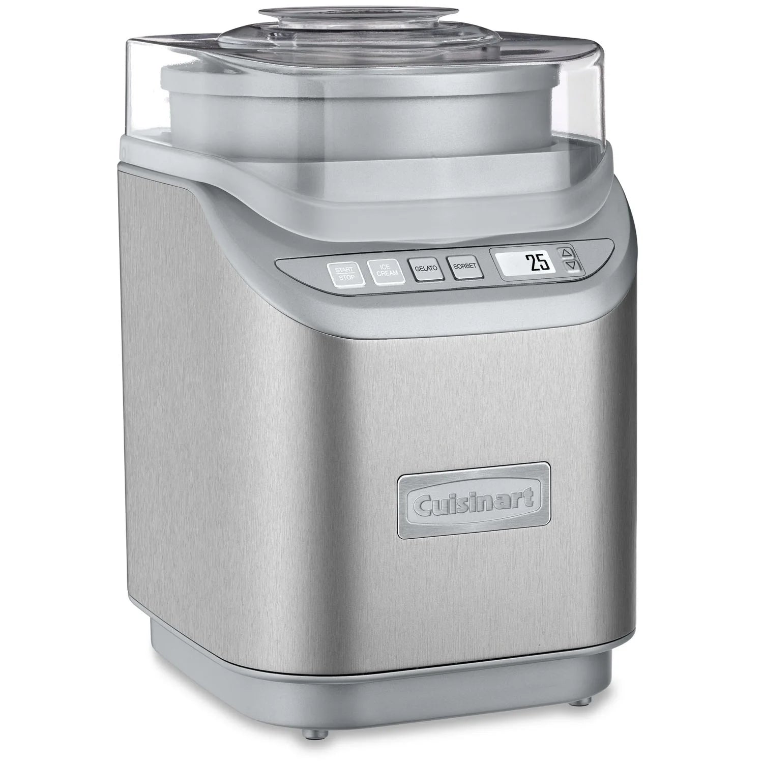 Cuisinart - ICE-70 Electronic Ice Cream Maker, Brushed Chrome