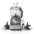 Restored Ninja® Professional Food Processor, 850 Watts, 9-Cup Capacity, Auto-iQ Preset Programs, BN600 (Refurbished)