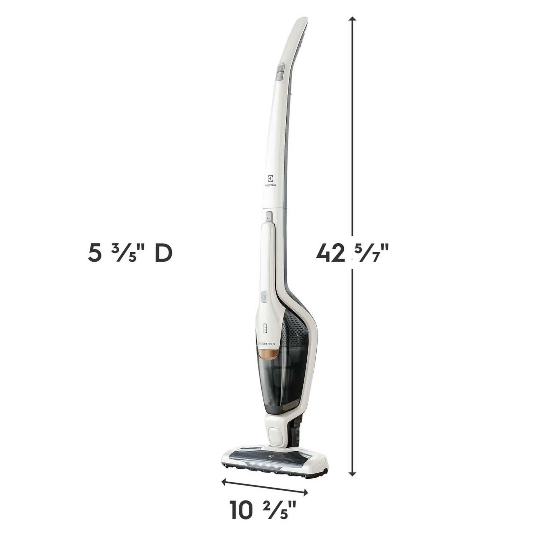 Electrolux Ergorapido Cordless 2-in-1 Vacuum with 180�� EasySteer Mobility