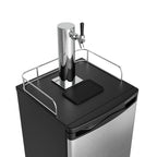 Edgestar Kc2000 20" Wide Kegerator And Keg Beer Cooler For Full Size Kegs - Black