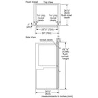 Bosch HBL87M53UC 30 inch 800 Series Stainless Single Electric Convection Wall Oven w/ Built-In Microwave