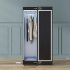 Equator Steam Dryer Closet REMOVE WRINKLES Sanitize Deodorize Refresh Slim110V