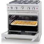 Capital Cooking MCR304-L 30 Inch Wide 4.9 Cu. Ft. Free Standing Liquid Propane R