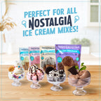 Nostalgia 2-Quart Electric Ice Cream Maker �C Make Homemade Ice Cream, Gelato, Sorbet & Frozen Yogurt �C No Salt/Ice Needed, Digital Controls, Mix-In Chute & Freezing Gel Canister �C Stainless Steel