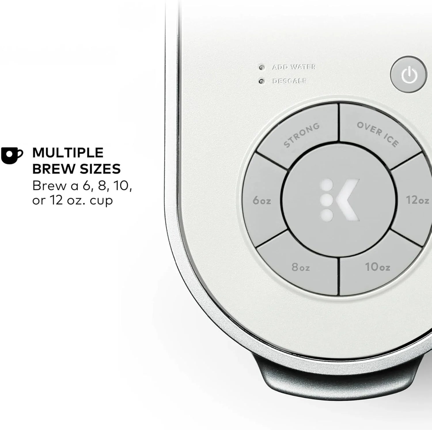 Restored Keurig KSK910WH K-Supreme Single Serve K-Cup Pod Coffee Maker, White (Refurbished)