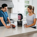 Ninja Foody Cold & Hot Cook Hot Soups, Sauces and Dips Blender with 1400 Peak Watts to Crush Frozen Drinks & Smoothies Nonstick Glass Pitcher (HB152), 64 oz, Black