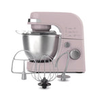 Hamilton Beach 4 Quart Stand Mixer for Kitchen, 7 Speeds, Tilt-Head, Dough Hook, Whisk & Flat Beater, White