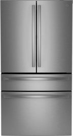GE Profile PJE23BYWFS 36 Inch Counter-Depth Smart 4-Door French-Door Refrigerator with 23.2 cu. ft. Capacity Stainless Steel