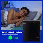 DEMULLER 4.0 Cu.ft Chest Freezer with Electronic Panel, Accurate Temperature Display to 1�?Black