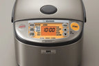 Zojirushi NP-HCC10XH Induction Heating System Rice Cooker and Warmer (5.5-Cup/ Dark Gray)