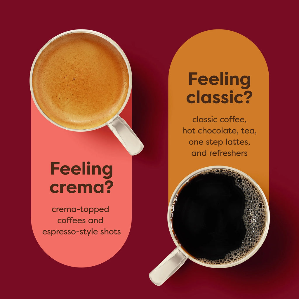 Keurig K-Crema Single Serve K-Cup Pod Coffee Maker