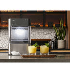 GE Appliances Opal 2.0 Countertop Nugget Ice Maker, 38 lb Maximum Output, Industrial