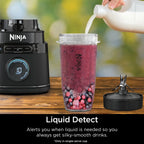 Ninja Detect Kitchen System Power Blender + Processor with Blend Sense Technology, Silver, TB400