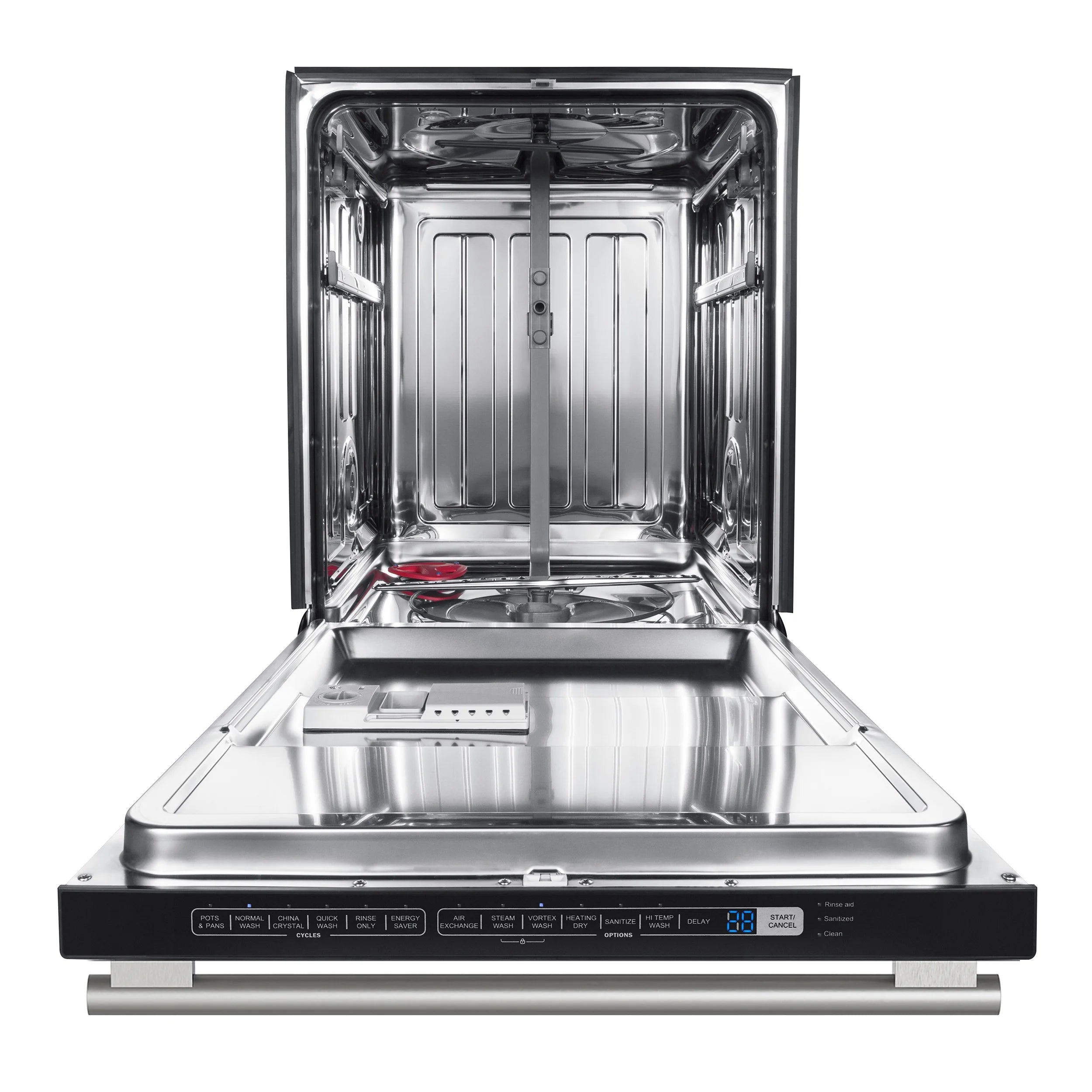 Forno FDWBI806724B 49 dBA Black Top Control Dishwasher