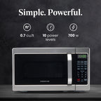 Farberware 1.1 Cu. Ft. 1000-Watt Compact Microwave Oven, Black