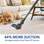 Tineco Pure One S11 ZT: Smart Cordless Stick Vacuum + ZeroTangle Technology for Hard Floors/Carpet (New), Lightweight, Powerful Suction, Pet Hair, HEPA Filter, Self-Cleaning Brushroll