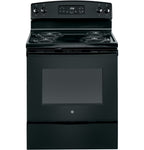 GE Appliances JB258DMBB 30 Inch Electric Freestanding Range Black