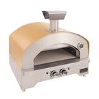 NAPOLI Outdoor Portable Propane Gas Pizza Oven in Yellow
